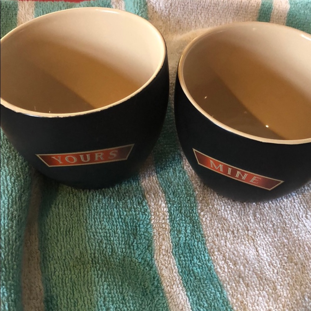 Yours and Mine Baileys Cups